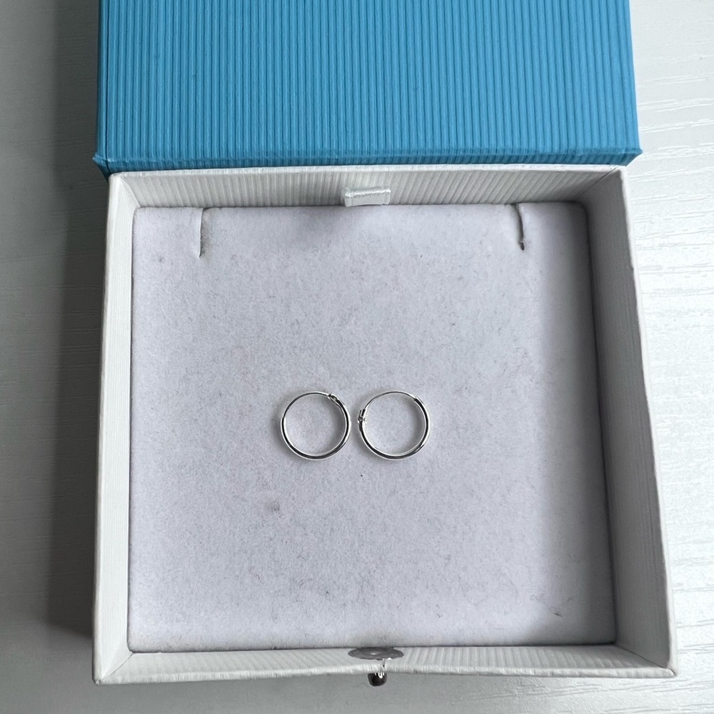 Sterling Silver Hoop Earrings
